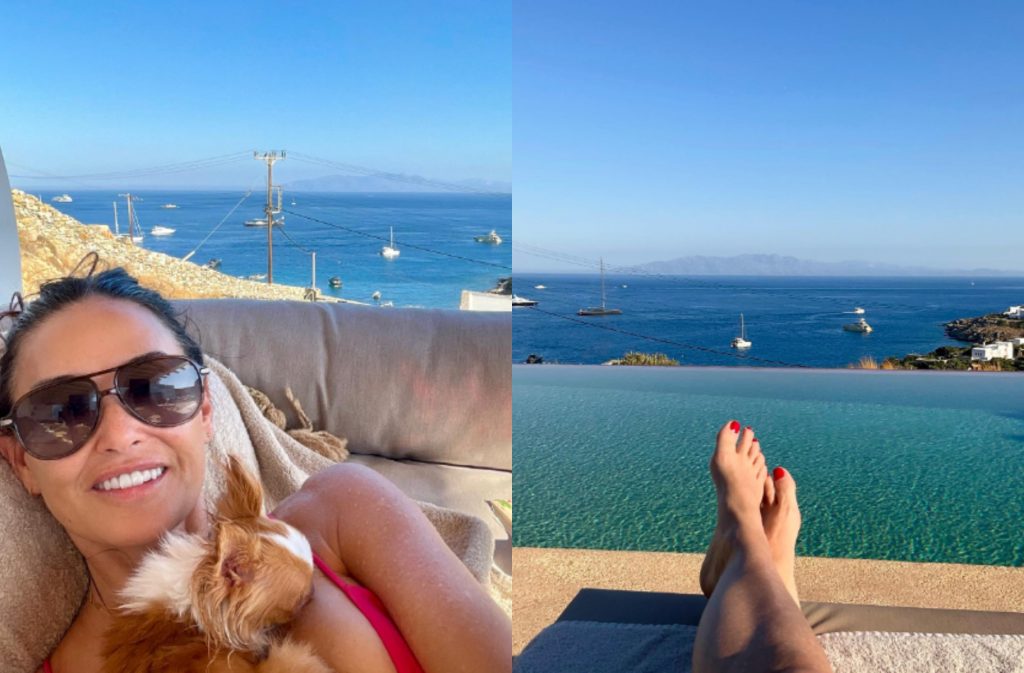 Ντέμι Μουρ: Αποθεώνει το απέραντο γαλάζιο της Ελλάδας – «Παράδεισος»