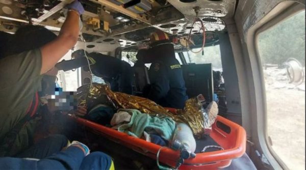 Χανιά: Στην Ισπανία μεταφέρθηκε ο τουρίστας που τραυματίστηκε σοβαρά στο φαράγγι της Σαμαριάς