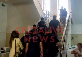 Ηράκλειο: Στον εισαγγελέα οι συλληφθέντες μετά τις σκηνές άγριου ξύλου έξω από το Κέντρο Υγείας Μοιρών