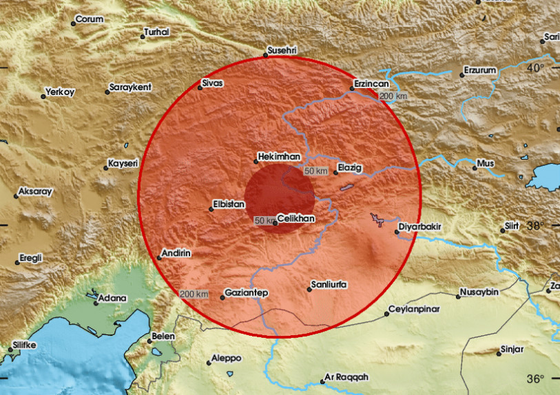 Τουρκία: Σειρά σεισμών στην επαρχία Μαλάτια τρομοκρατεί τους κατοίκους