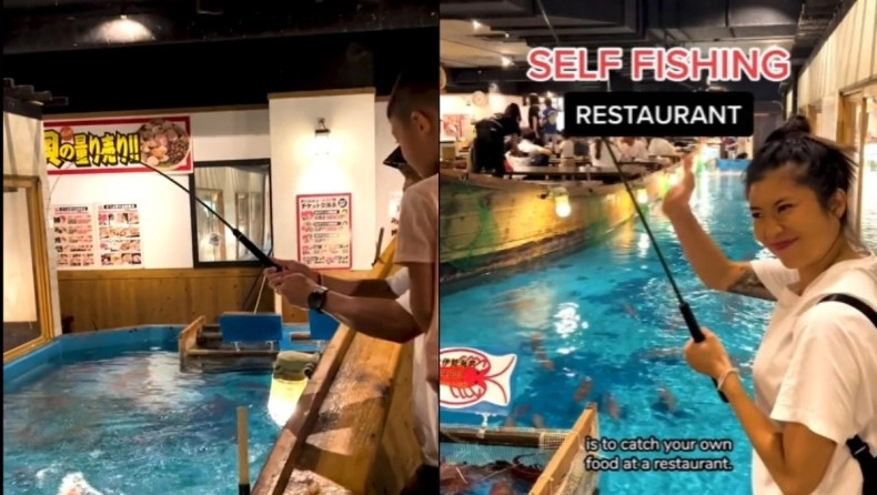Το πιο απαιτητικό εστιατόριο του κόσμου - Πρέπει να ψαρέψεις το ψάρι που θα φας