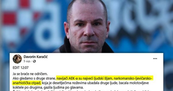 Δικηγόρος Bad Blue Boys: Η αντίδραση του δικηγορικού συλλόγου στην Κροατία για τα εμετικά σχόλια για τους οπαδούς της ΑΕΚ