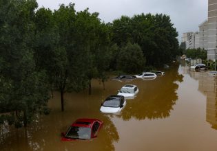 Τραγικός ο απολογισμός από τις πλημμύρες στο Πεκίνο