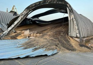 Πόλεμος στην Ουκρανία: Αποθήκες δημητριακών υπέστησαν ζημιές από ρωσικές επιθέσεις