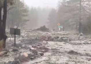 Καταιγίδα Χίλαρι: Κίνδυνος για ξαφνικές πλημμύρες στις ΗΠΑ – «Ιστορικών διαστάσεων βροχοπτώσεις»