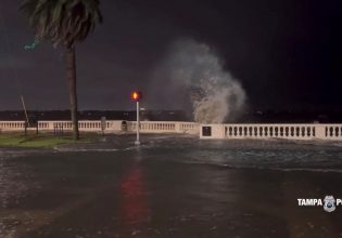 Στο έλεος του τυφώνα Ιντάλια η Φλόριντα – Άνευ προηγούμενου καταιγίδες και καταστροφικοί άνεμοι