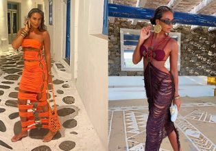 Το πασίγνωστο μοντέλο της Τουρκίας Eda Taspinar ψηφίζει φανατικά Μύκονο