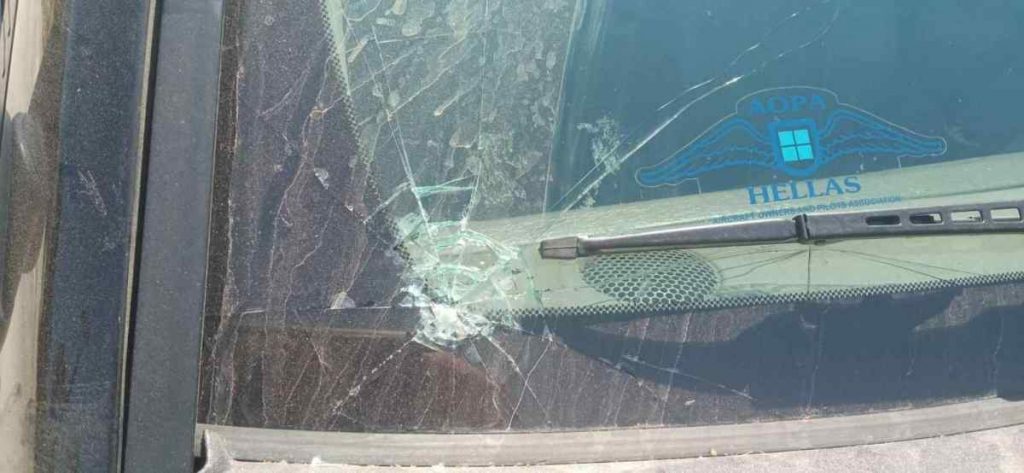 Έσπασαν το παρμπρίζ Δημοτικού Συμβούλου