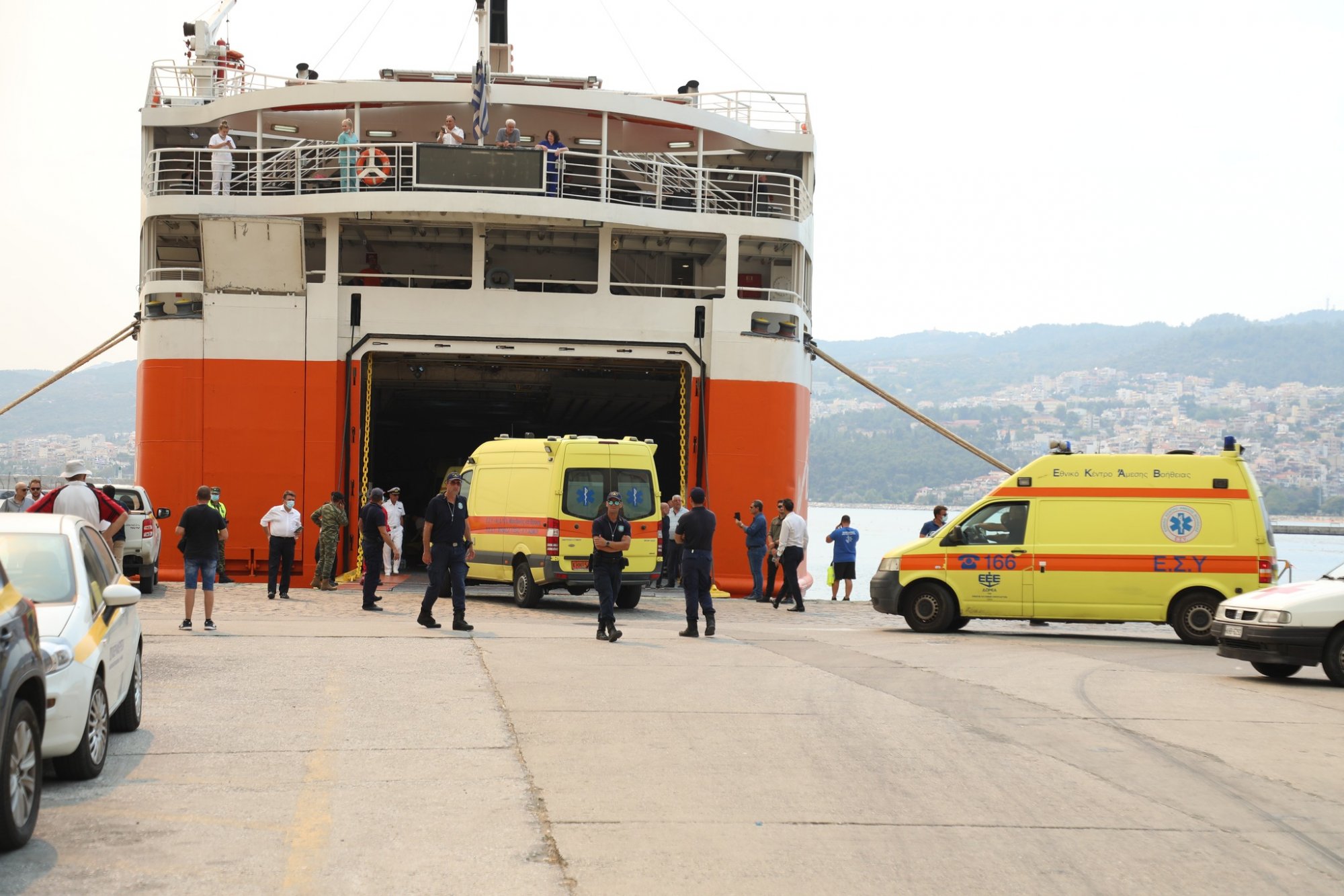 Καβάλα: Ολοκληρώθηκε με ασφάλεια η δια θαλάσσης μεταφορά των ασθενών από το Πανεπιστημιακό Νοσοκομείο Αλεξανδρούπολης