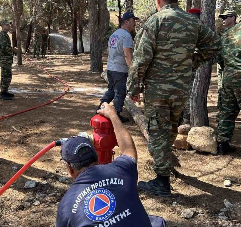 Σε στρατόπεδο για εκπαίδευση στελέχη της Πολιτικής Προστασίας του Δήμου Ρεθύμνης