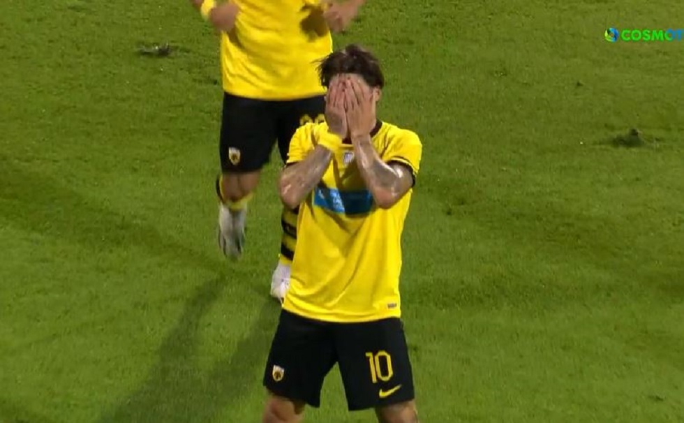 Έβγαλε αντίδραση η ΑΕΚ και ισοφάρισε με τον Τσούμπερ (1-1) (vid)