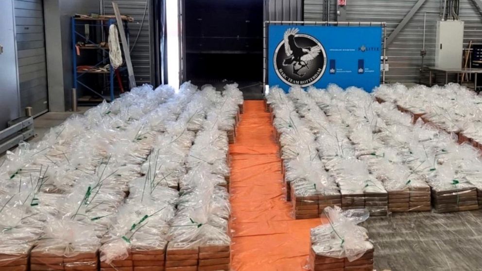 Ολλανδία: Κατάσχεση ρεκόρ οκτώ τόνων κοκαΐνης