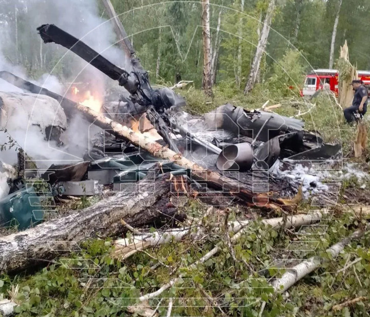 Ρωσία: Τουλάχιστον τρεις νεκροί από συντριβή ελικοπτέρου Mi-8 που διαχειριζόταν η FSB