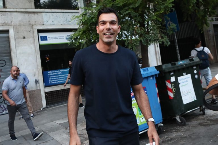 Στο ΟΑΚΑ για να παρακολουθήσει το Παναθηναϊκός-Μπράγκα ο Σλούκας