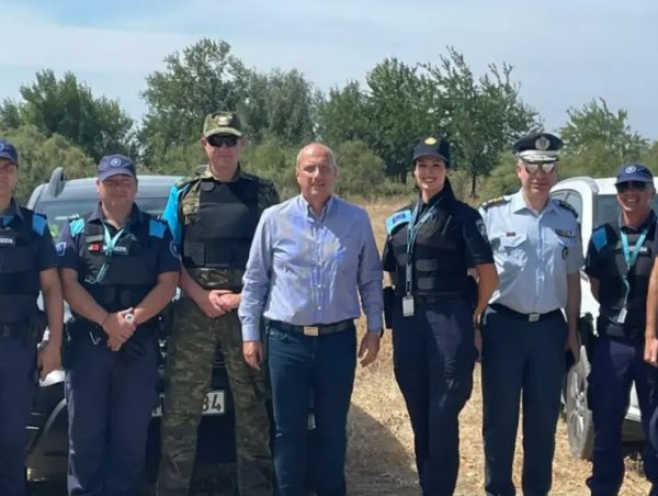 Οικονόμου στον Έβρο: Αυστηρή επιτήρηση των συνόρων – Αδιάκοπος αγώνας ενάντια στα εγκληματικά κυκλώματα