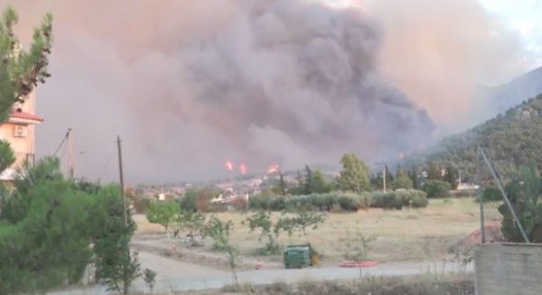 Φωτιά: Πύρινος εφιάλτης στην Πάρνηθα – Μάχη να μην φτάσει στους Θρακομακεδόνες – Η κατάσταση στα πύρινα μέτωπα