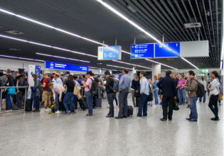 Αεροδρόμια: Ξεπέρασαν τα 6,2 εκατ. οι επιβάτες