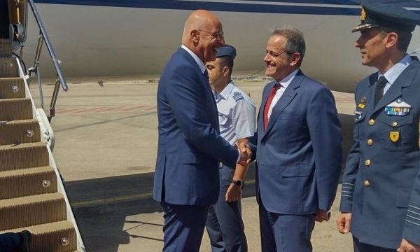 Στο Ισράηλ ο υπουργός Εθνικής Άμυνας Νίκος Δένδιας