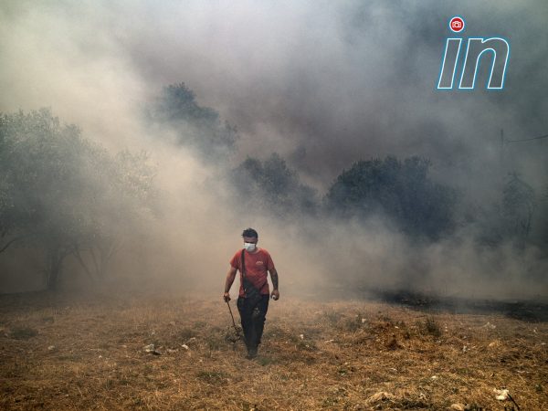 Το in στην Πάρνηθα – Αποκαρδιωτικές εικόνες καταστροφής από τη φωτιά στην Αγία Παρασκευή