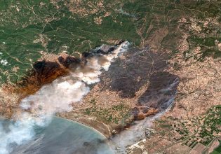 Φωτιά στην Αλεξανδρούπολη: Φωτογραφίες από δορυφόρο αποκαλύπτουν το μέγεθος της καταστροφής
