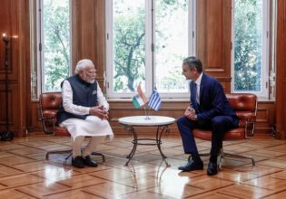 Ναρέντρα Μόντι: Συναντήθηκε με την ΠτΔ ο πρωθυπουργός της Ινδίας