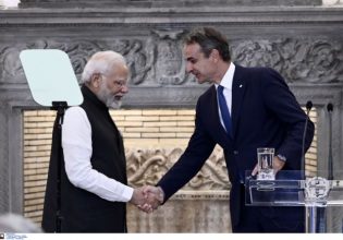 Μητσοτάκης σε Μόντι: Στόχος να διπλασιάσουμε το διμερές εμπόριο με την Ινδία