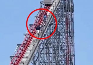 Λούνα παρκ στο Οχάιο: Επιβάτες σε τρενάκι αναγκάστηκαν να κατέβουν με τα πόδια τη σκαλωσιά όταν αυτό ακινητοποιήθηκε