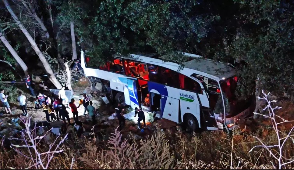 Τροχαίο στην Τουρκία: Λεωφορείο έπεσε σε χαράδρα – 12 νεκροί και 20 τραυματίες