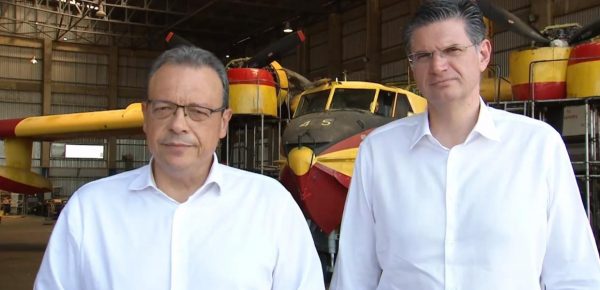 Επίσκεψη Φάμελλου στη βάση των Καναντέρ: Ζητάμε συντήρηση και επάρκεια μέσων