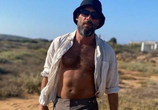 Αντίνοος Αλμπάνης: Οι διακοπές με την αδερφή του στη Λήμνο