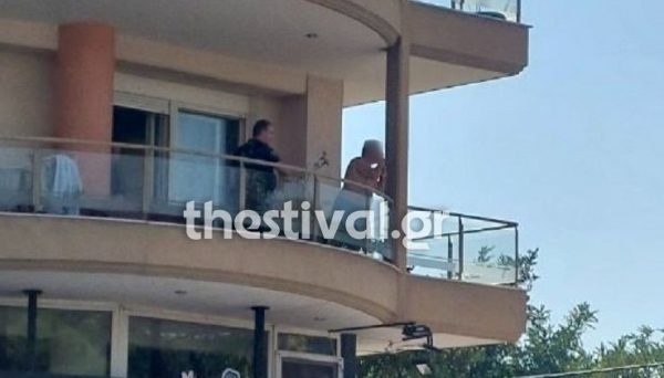 Θεσσαλονίκη: Μεθυσμένος άνδρας βγήκε οπλισμένος στο μπαλκόνι