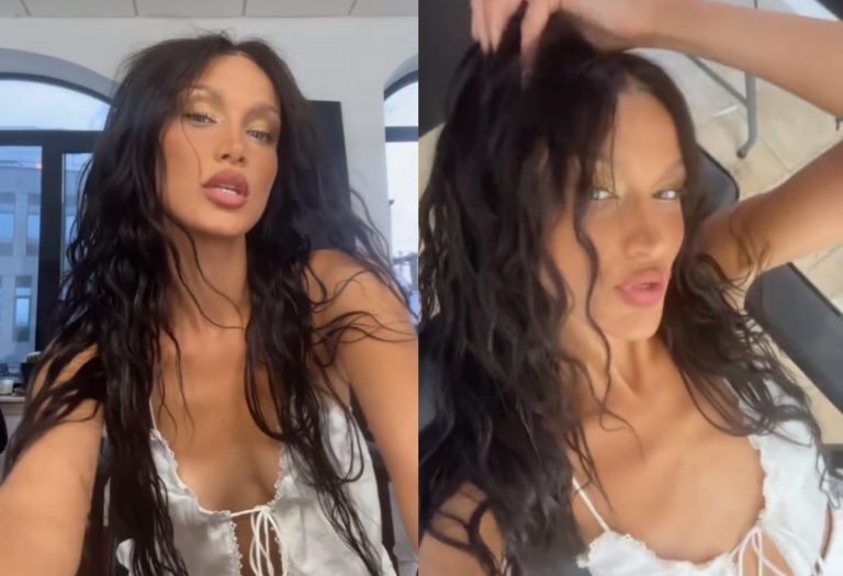 Μπέλα Χαντίντ: Επέστρεψε στη δουλειά της – Τα πλάνα από την πρώτη της φωτογράφιση