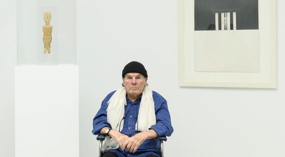 Το Μουσείο Κυκλαδικής Τέχνης αποχαιρετά τον Brice Marden, που αγάπησε πολύ την Ύδρα