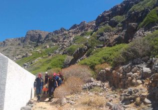 Διάσωση στο Λασίθι: Νεαρή έπεσε σε βάθος 2 μέτρων μέσα σε σπήλαιο στη Μίλατο