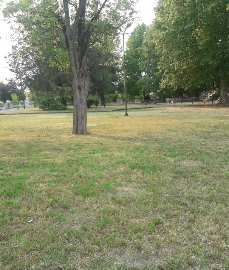 Δημότες στα Τρίκαλα φροντίζουν πλατείες και φτιάχνουν βρύσες