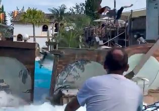 Γερμανία: Επτά τραυματίες σε ατύχημα σε πάρκο ψυχαγωγίας – Κατέρρευσε τμήμα της σκηνής