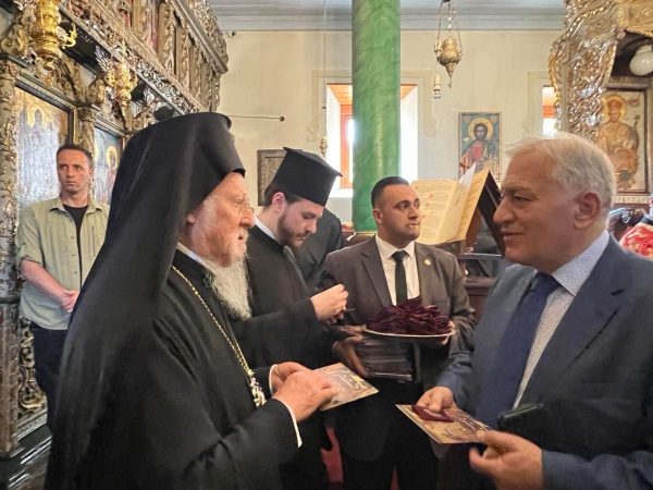 Επίσκεψη του Προέδρου της ΚΕΔΕ Λάζαρου Κυρίζογλου στην Ίμβρο