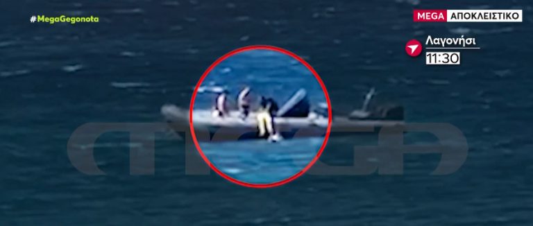 Λαγονήσι: Η στιγμή που ανασύρουν τον πατέρα που βούτηξε για να σώσει το παιδί του – Βίντεο ντοκουμέντο