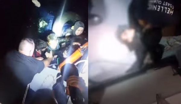 Ναυάγιο στη Σάμο: Συγκλονιστικό βίντεο από τη διάσωση του βρέφους