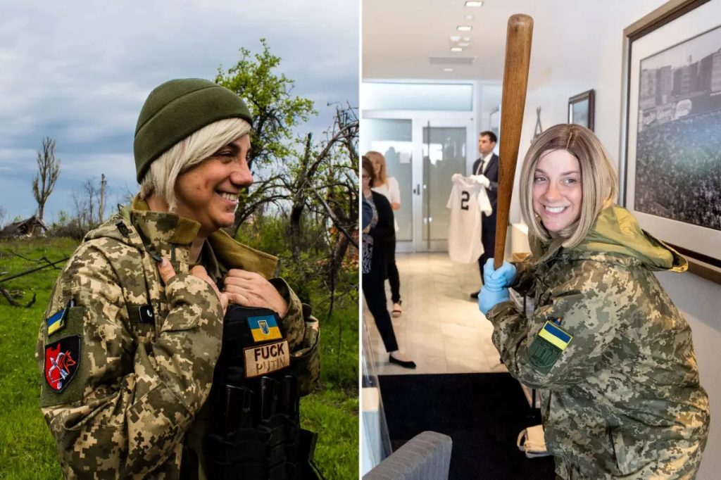 Η τρανς Σάρα Άστον Σιρίλο είναι η νέα εκπρόσωπος των ενόπλων δυνάμεων της Ουκρανίας