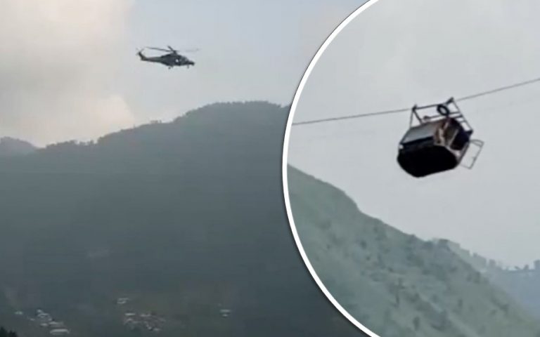 Πακιστάν: Θρίλερ με εγκλωβισμένους μαθητές σε Τελεφερίκ – Σε εξέλιξη η επιχείρησης διάσωσης
