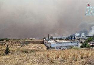 Φωτιά στον Ασπρόπυργο σε τρεις διαφορετικές εστίες – Ήχησε το 112, καίγεται αποθήκη χημικών