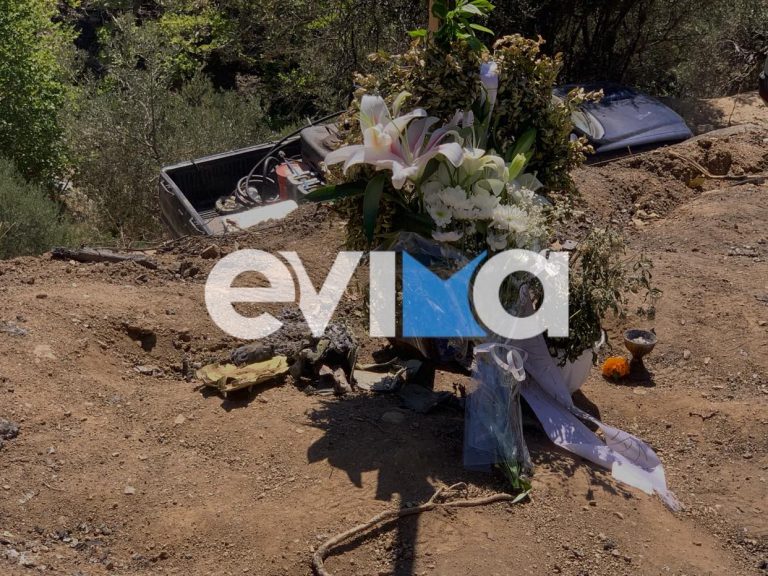 Πτώση Καναντέρ στην Κάρυστο: Συγκίνηση στο μνημόσυνο για τους δύο αδικοχαμένους πιλότους