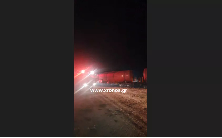 Πυρκαγιά στη Ροδόπη: Απομάκρυναν από τον Πολύανθο βαγόνια με 200.000 τόνους πετρελαίου