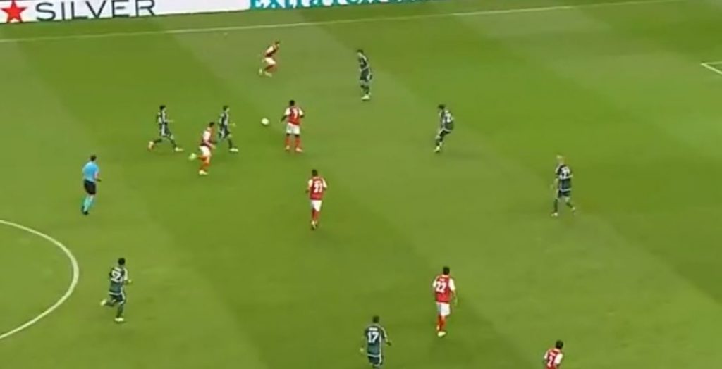 Άνοιξε το σκορ η Μπράγκα με τον Ρουίθ (1-0)