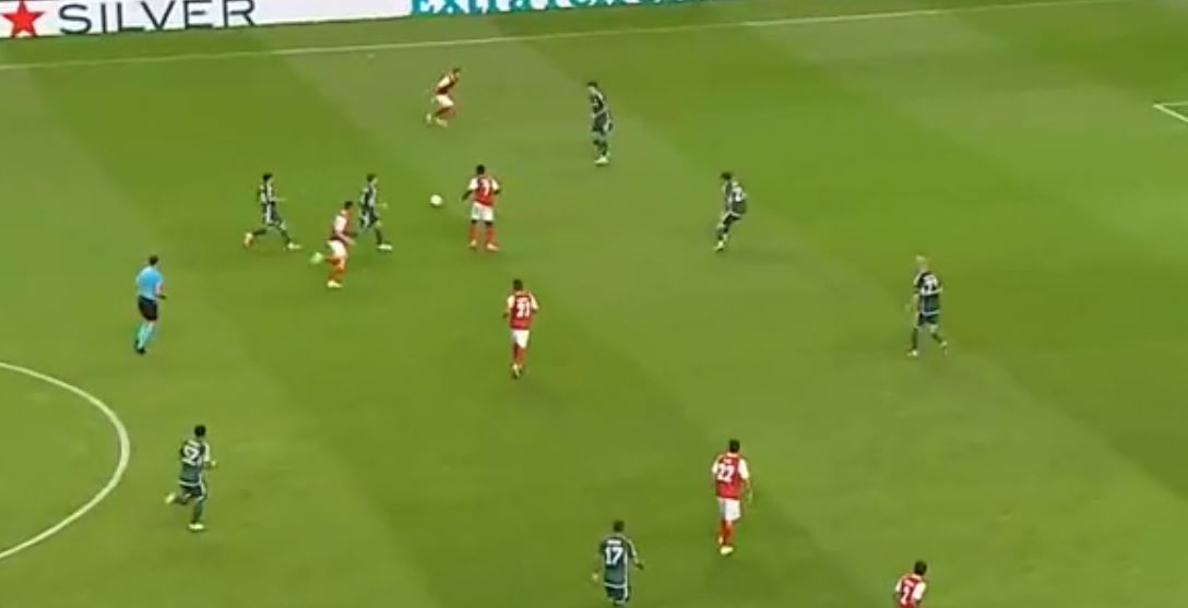 Άνοιξε το σκορ η Μπράγκα με τον Ρουίθ (1-0)