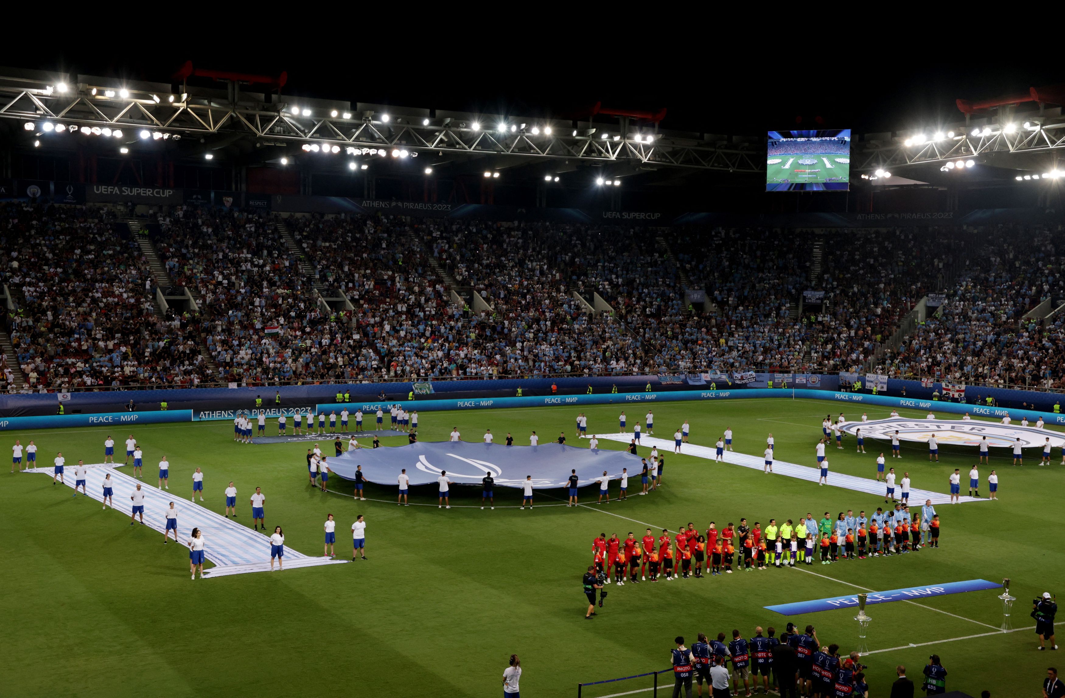 UEFA Super Cup: Το «Γ. Καραϊσκάκης» διαφήμισε την Ελλάδα στον κόσμο