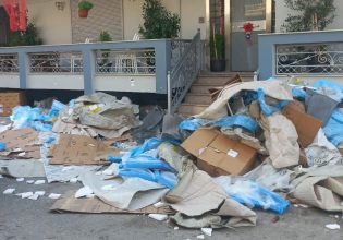 Απίστευτο: Γέμισε με σκουπίδια δρόμος στην Αχαΐα