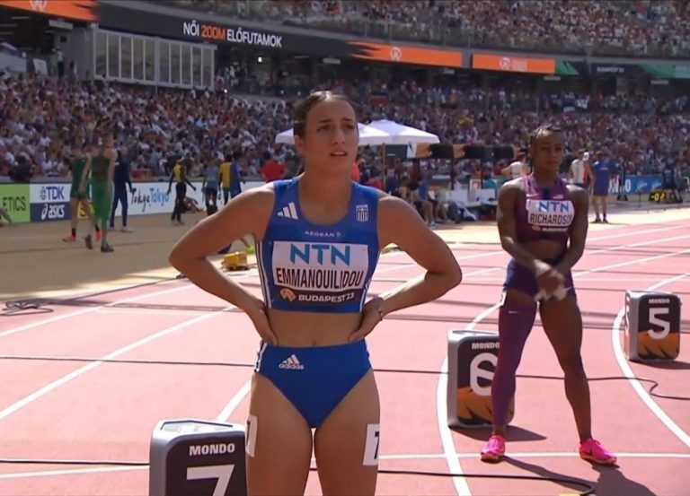 Στον ημιτελικό των 200μ. η Εμμανουηλίδου