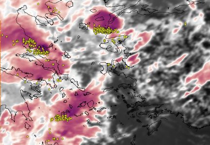Κακοκαιρία Daniel: Νέα δορυφορική εικόνα – 645 χιλιοστά βροχής στη Ζαγορά Πηλίου